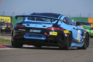 #79 Mercedes-AMG GT4 of Chris Gumprecht, RENNtech Motorsports, GT America Powered by AWS, GT4, SRO America, GT America, Grand Prix of St. Petersburg, St. Petersburg, FL, February 2022.
 | Brian Cleary/SRO