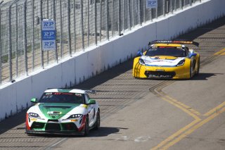 #21 Toyota GR Supra GT4 of Nick Shanny, Accelerating Performance, GT America Powered by AWS, GT4, SRO America, GT America, Grand Prix of St. Petersburg, St. Petersburg, FL, February 2022.
 | Brian Cleary/SRO
