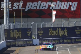 #88 Lamborghini Huracan GT3 of Jason Harward, Zelus Motorsports, GT America Powered by AWS, SRO3, SRO America, GT America, Grand Prix of St. Petersburg, St. Petersburg, FL, February 2022.
 | Brian Cleary/SRO
