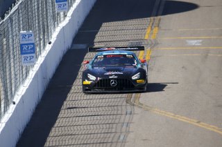 #63 Mercedes-AMG GT3 of David Askew, DXDT Racing, GT America Powered by AWS, SRO3, SRO America, GT America, Grand Prix of St. Petersburg, St. Petersburg, FL, February 2022.
 | Brian Cleary/SRO