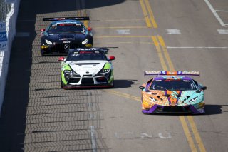 #88 Lamborghini Huracan GT3 of Jason Harward, Zelus Motorsports, GT America Powered by AWS, SRO3, SRO America, GT America, Grand Prix of St. Petersburg, St. Petersburg, FL, February 2022.
 | Brian Cleary/SRO