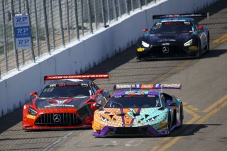 #88 Lamborghini Huracan GT3 of Jason Harward, Zelus Motorsports, GT America Powered by AWS, SRO3, SRO America, GT America, Grand Prix of St. Petersburg, St. Petersburg, FL, February 2022.
 | Brian Cleary/SRO