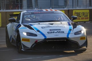 #2  Aston Martin Vantage AMR GT4 of  Jason Bell, GMG Racing, GT America Powered by AWS, GT4, SRO America, GT America, Grand Prix of St. Petersburg, St. Petersburg, FL, February 2022.
 | Brian Cleary/SRO
