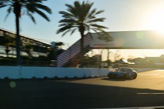 #79 Mercedes-AMG GT4 of Chris Gumprecht, RENNtech Motorsports, GT America Powered by AWS, GT4, SRO America, GT America, Grand Prix of St. Petersburg, St. Petersburg, FL, February 2022.
 | Fred Hardy/SRO