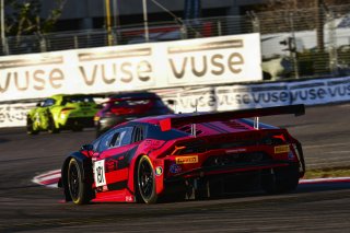 #191 Lamborghini Huracan GT3 of Jeff Burton, Zelus Motorsports, GT America Powered by AWS, SRO3, SRO America, GT America, Grand Prix of St. Petersburg, St. Petersburg, FL, February 2022.
 | James Lietz/SRO