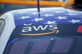 #58 Audi R8 LMS GT2 of CJ Moses, GMG Racing, GT America Powered by AWS, GT2, SRO America, GT America, Grand Prix of St. Petersburg, St. Petersburg, FL, February 2022.
 | Brian Cleary/SRO