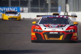 #58 Audi R8 LMS GT2 of CJ Moses, GMG Racing, GT America Powered by AWS, GT2, SRO America, GT America, Grand Prix of St. Petersburg, St. Petersburg, FL, February 2022.
 | Brian Cleary/SRO