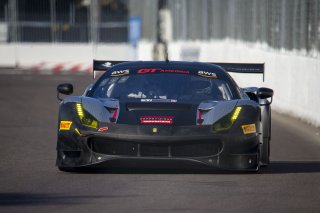 #37 Ferrari 488 GT3 of Justin Wetherill, Triarsi Competizione, GT America Powered by AWS, SRO3, SRO America, GT America, Grand Prix of St. Petersburg, St. Petersburg, FL, February 2022.
 | Brian Cleary/SRO