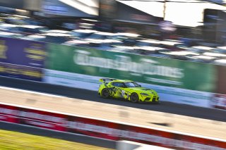 #55 Toyota GR Supra GT4 of Moisey Uretsky, Accelerating Performance, GT America Powered by AWS, GT4, SRO America, GT America, Grand Prix of St. Petersburg, St. Petersburg, FL, February 2022.
 | James Lietz/SRO