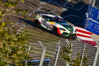 #21 Toyota GR Supra GT4 of Nick Shanny, Accelerating Performance, GT America Powered by AWS, GT4, SRO America, GT America, Grand Prix of St. Petersburg, St. Petersburg, FL, February 2022.
 | James Lietz/SRO
