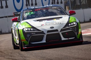 #69 Toyota GR Supra GT4 of Todd Coleman, Smooge Racing, GT America Powered by AWS, GT4, SRO America, GT America, Grand Prix of St. Petersburg, St. Petersburg, FL, February 2022.
 | Brian Cleary/SRO