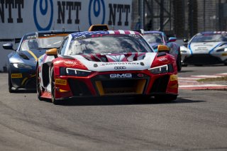#58 Audi R8 LMS GT2 of CJ Moses, GMG Racing, GT America Powered by AWS, GT2, SRO America, GT America, Grand Prix of St. Petersburg, St. Petersburg, FL, February 2022.
 | Brian Cleary/SRO