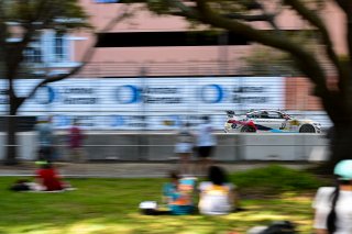 #22 BMW M4 GT4 of Marko Radisic, SRQ Motorsports, GT America Powered by AWS, GT4, \SRO America, GT America, Grand Prix of St. Petersburg, St. Petersburg, FL, February 2022.
 | Fred Hardy/SRO