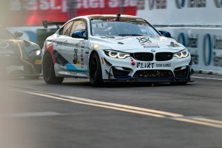#28 BMW M4 GT4 of Rick Uhler, SRQ Motorsports, GT America Powered by AWS, GT4, SRO America, GT America, Grand Prix of St. Petersburg, St. Petersburg, FL, February 2022.
 | Fred Hardy/SRO
