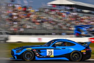 #79 Mercedes-AMG GT4 of Chris Gumprecht, RENNtech Motorsports, GT America Powered by AWS, GT4, SRO America, GT America, Grand Prix of St. Petersburg, St. Petersburg, FL, February 2022.
 | James Lietz/SRO