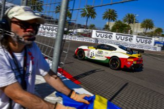 #21 Toyota GR Supra GT4 of Nick Shanny, Accelerating Performance, GT America Powered by AWS, GT4, SRO America, GT America, Grand Prix of St. Petersburg, St. Petersburg, FL, February 2022.
 | James Lietz/SRO