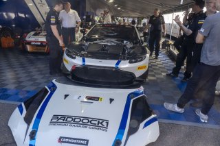 #2  Aston Martin Vantage AMR GT4 of  Jason Bell, GMG Racing, GT America Powered by AWS, GT4, SRO America, GT America, Grand Prix of St. Petersburg, St. Petersburg, FL, February 2022.
 | Brian Cleary/SRO