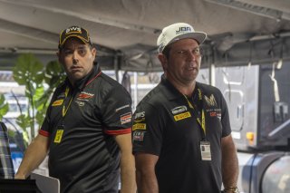 #2  Aston Martin Vantage AMR GT4 of  Jason Bell, GMG Racing, GT America Powered by AWS, GT4, #58 Audi R8 LMS GT2 of CJ Moses, GT2, SRO America, GT America, Grand Prix of St. Petersburg, St. Petersburg, FL, February 2022.
 | Brian Cleary/SRO