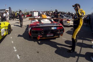 #58 Audi R8 LMS GT2 of CJ Moses, GMG Racing, GT America Powered by AWS, GT2, SRO America, GT America, Grand Prix of St. Petersburg, St. Petersburg, FL, February 2022.
 | Brian Cleary/SRO