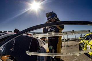 #58 Audi R8 LMS GT2 of CJ Moses, GMG Racing, GT America Powered by AWS, GT2, SRO America, GT America, Grand Prix of St. Petersburg, St. Petersburg, FL, February 2022.
 | Brian Cleary/SRO