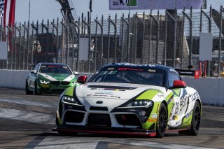 #69 Toyota GR Supra GT4 of Todd Coleman, Smooge Racing, GT America Powered by AWS, GT4, SRO America, GT America, Grand Prix of St. Petersburg, St. Petersburg, FL, February 2022.
 | Brian Cleary/SRO
