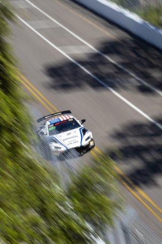 #2  Aston Martin Vantage AMR GT4 of  Jason Bell, GMG Racing, GT America Powered by AWS, GT4, SRO America, GT America, Grand Prix of St. Petersburg, St. Petersburg, FL, February 2022.
 | Brian Cleary/SRO