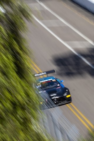 #63 Mercedes-AMG GT3 of David Askew, DXDT Racing, GT America Powered by AWS, SRO3, SRO America, GT America, Grand Prix of St. Petersburg, St. Petersburg, FL, February 2022.
 | Brian Cleary/SRO