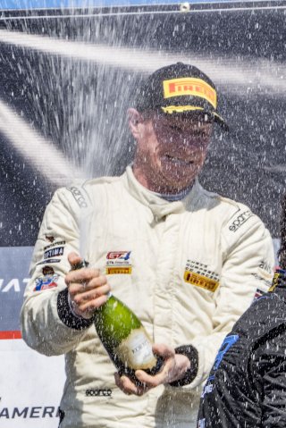 #79 Mercedes-AMG GT4 of Chris Gumprecht, RENNtech Motorsports, GT America Powered by AWS, GT4, SRO America, GT America, Grand Prix of St. Petersburg, St. Petersburg, FL, February 2022.
 | Brian Cleary/SRO