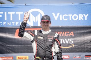 #37 Ferrari 488 GT3 of Justin Wetherill, Triarsi Competizione, GT America Powered by AWS, SRO3, SRO America, GT America, Grand Prix of St. Petersburg, St. Petersburg, FL, February 2022.
 | Brian Cleary/SRO