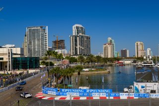 #2  Aston Martin Vantage AMR GT4 of  Jason Bell, GMG Racing, GT America Powered by AWS, GT4, SRO America, GT America, Grand Prix of St. Petersburg, St. Petersburg, FL, February 2022.
 | Fred Hardy/SRO