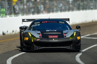 #37 Ferrari 488 GT3 of Justin Wetherill, Triarsi Competizione, GT America Powered by AWS, SRO3, SRO America, GT America, Grand Prix of St. Petersburg, St. Petersburg, FL, February 2022.
 | Fred Hardy/SRO