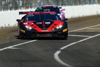 #191 Lamborghini Huracan GT3 of Jeff Burton, Zelus Motorsports, GT America Powered by AWS, SRO3, SRO America, GT America, Grand Prix of St. Petersburg, St. Petersburg, FL, February 2022.
 | Fred Hardy/SRO