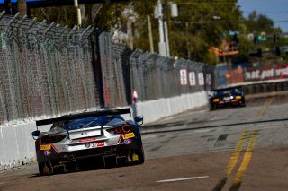 #37 Ferrari 488 GT3 of Justin Wetherill, Triarsi Competizione, GT America Powered by AWS, SRO3, SRO America, GT America, Grand Prix of St. Petersburg, St. Petersburg, FL, February 2022.
 | James Lietz/SRO