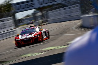 #58 Audi R8 LMS GT2 of CJ Moses, GMG Racing, GT America Powered by AWS, GT2, SRO America, GT America, Grand Prix of St. Petersburg, St. Petersburg, FL, February 2022.
 | James Lietz/SRO