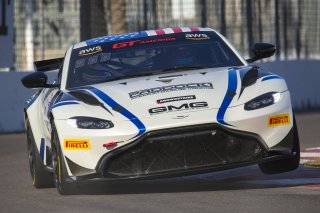 #2  Aston Martin Vantage AMR GT4 of  Jason Bell, GMG Racing, GT America Powered by AWS, GT4, SRO America, GT America, Grand Prix of St. Petersburg, St. Petersburg, FL, February 2022.
 | Brian Cleary/SRO