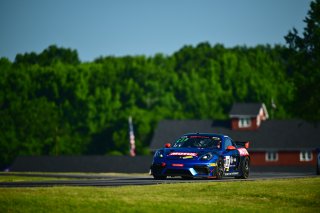 #99 Porsche 718 Cayman GT4 RS Clubsport of Robb Holland, Rotek Racing, GT America Powered by AWS, GT4, SRO America, VIR, Virginia International Rcaeway, Alton, Virginia, June 2022.
 | Fred Hardy/SRO