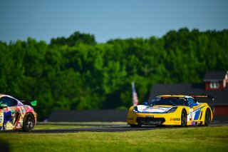 #70 Callaway Corvette C7 GT3 of Mirco Shultis, Mishumotors, GT America Powered by AWS, SRO3, SRO America, VIR, Virginia International Rcaeway, Alton, Virginia, June 2022.
 | Fred Hardy/SRO