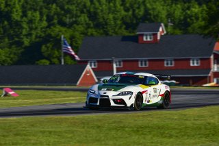 #21 Toyota GR Supra GT4 of Nick Shanny and Terry Borcheller, Accelerating Performance, GT4 America, Am, SRO America, VIR, Virginia International Rcaeway, Alton, Virginia, June 2022.
 | James Lietz/SRO