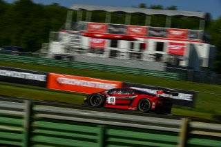 #191 Lamborghini Huracan GT3 of Jeff Burton, Zelus Motorsports, GT America Powered by AWS, SRO3, SRO America, VIR, Virginia International Rcaeway, Alton, Virginia, June 2022.
 | James Lietz/SRO