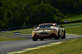 #8  Aston Martin Vantage AMR GT4 of Elias Sabo, Flying Lizard Motorsports, GT America Powered by AWS, GT4, SRO America, VIR, Virginia International Rcaeway, Alton, Virginia, June 2022.
 | James Lietz/SRO