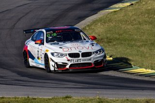 #22 BMW M4 GT4 of Marko Radisic, SRQ Motorsports, GT America Powered by AWS, GT4, SRO America, VIR, Virginia International Rcaeway, Alton, Virginia, June 2022.
 | Brian Cleary/SRO