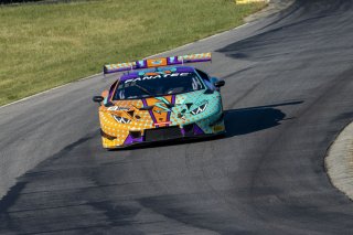 #88 Lamborghini Huracan GT3 of Jason Harward, Zelus Motorsports, GT America Powered by AWS, SRO3, SRO America, VIR, Virginia International Rcaeway, Alton, Virginia, June 2022.
 | Brian Cleary/SRO