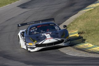 #37 Ferrari 488 GT3 of Justin Wetherill, Triarsi Competizione, GT America Powered by AWS, SRO3, SRO America, VIR, Virginia International Rcaeway, Alton, Virginia, June 2022.
 | Brian Cleary/SRO
