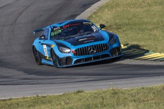 #79 Mercedes-AMG GT4 of Chris Gumprecht, RENNtech Motorsports, GT America Powered by AWS, GT4, SRO America, VIR, Virginia International Rcaeway, Alton, Virginia, June 2022.
 | Brian Cleary/SRO