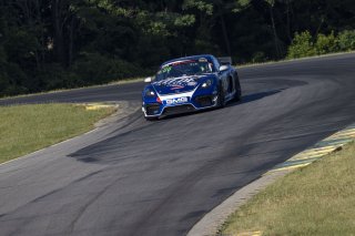 #71 Porsche 718 Cayman GT4 RS Clubsport of Jay Logan, GMG Racing, GT America Powered by AWS, GT4, SRO America, VIR, Virginia International Rcaeway, Alton, Virginia, June 2022.
 | Brian Cleary/SRO