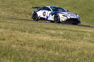 #2  Aston Martin Vantage AMR GT4 of  Jason Bell, GMG Racing, GT America Powered by AWS, GT4, SRO America, VIR, Virginia International Rcaeway, Alton, Virginia, June 2022.
 | Brian Cleary/SRO