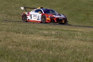 #58 Audi R8 LMS GT2 of CJ Moses, GMG Racing, GT America Powered by AWS, GT2, SRO America, VIR, Virginia International Rcaeway, Alton, Virginia, June 2022.
 | Brian Cleary/SRO
