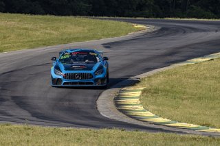 #79 Mercedes-AMG GT4 of Chris Gumprecht, RENNtech Motorsports, GT America Powered by AWS, GT4, SRO America, VIR, Virginia International Rcaeway, Alton, Virginia, June 2022.
 | Brian Cleary/SRO