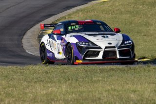 #67 Toyota Supra GT4 of Jose DaSilva, Smooge Racing, GT America Powered by AWS, GT4, SRO America, VIR, Virginia International Rcaeway, Alton, Virginia, June 2022.
 | Brian Cleary/SRO