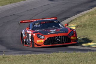 #04 Mercedes-AMG GT3 of George Kurtz, Riley Motorsports, GT America Powered by AWS, SRO3, SRO America, VIR, Virginia International Rcaeway, Alton, Virginia, June 2022.
 | Brian Cleary/SRO